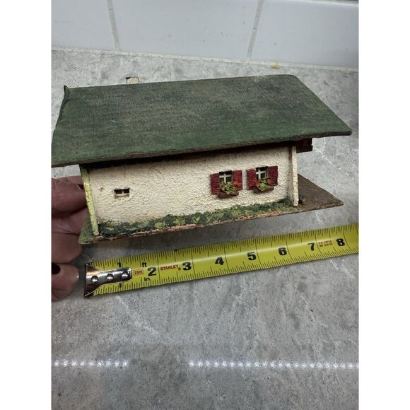 HO scale vintage model chalet house 1950’s - Picture 2 of 6